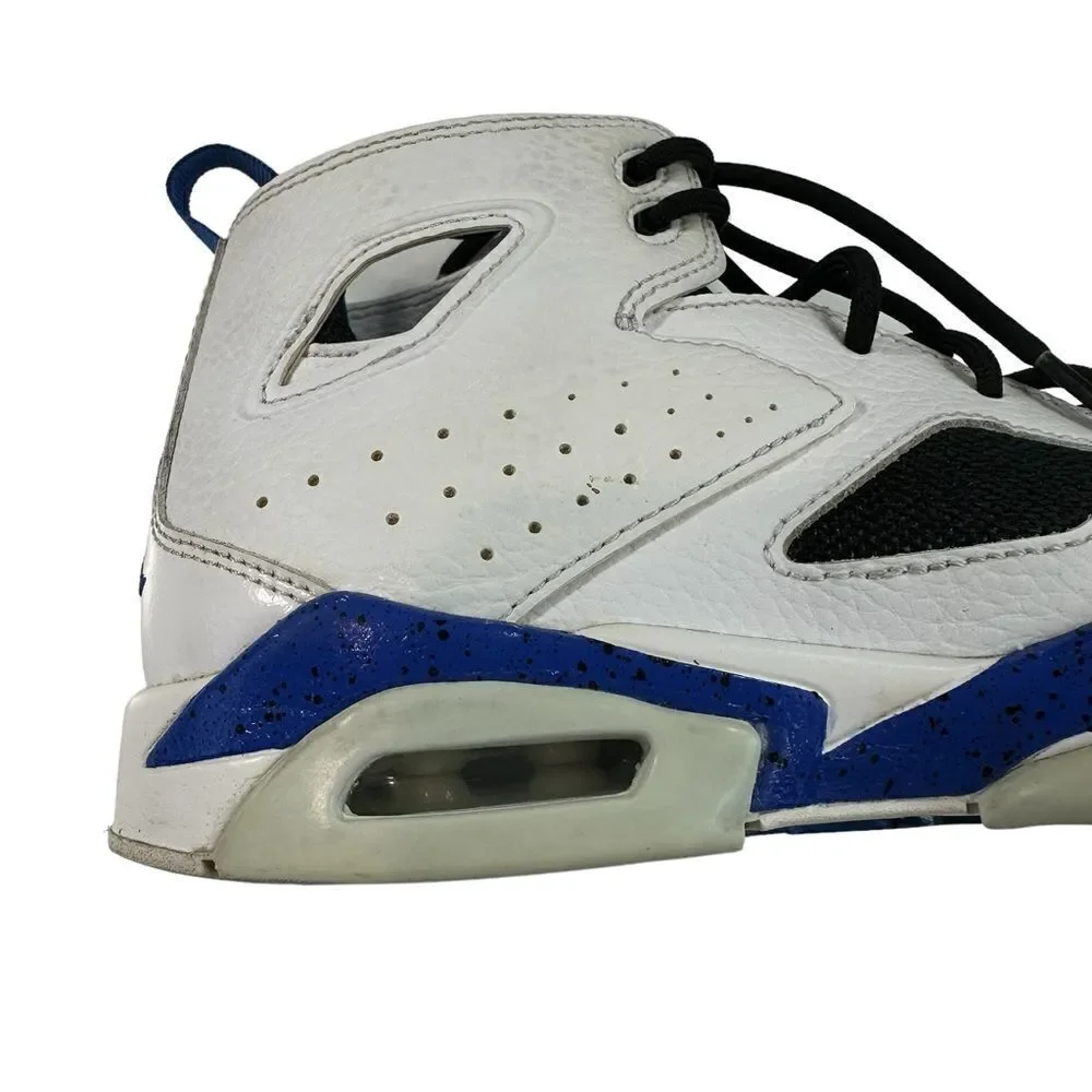 Nike Air Jordan '91 Flight Hyper Royal White Black Basketball Sneaker, Size 5.5Y - Picture 9 of 13